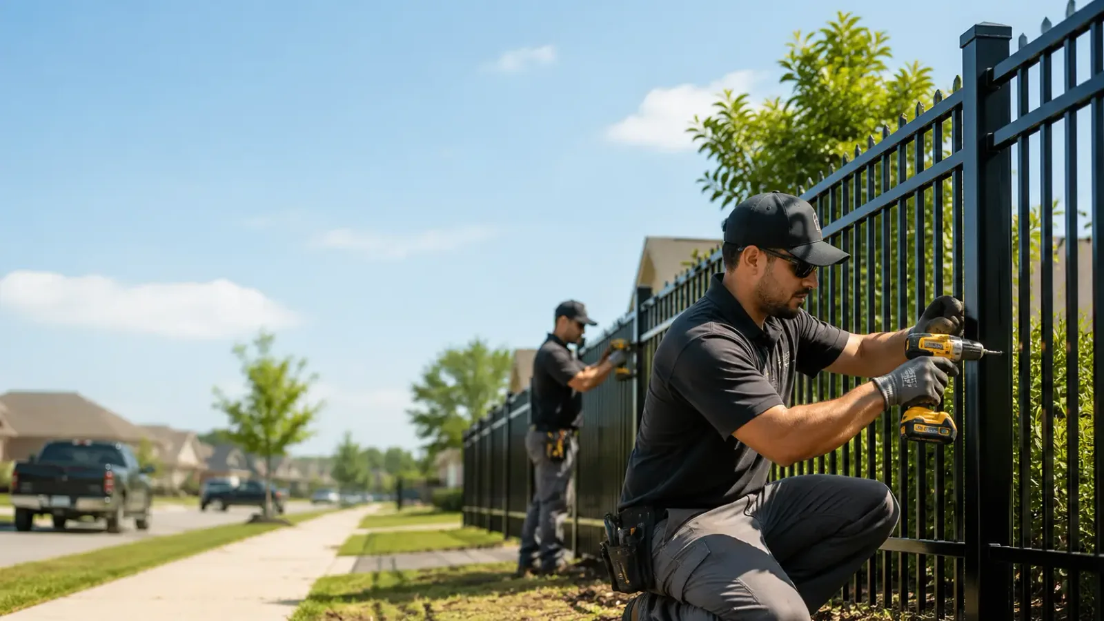 Metal Fence Installation in Leck Kill, PA